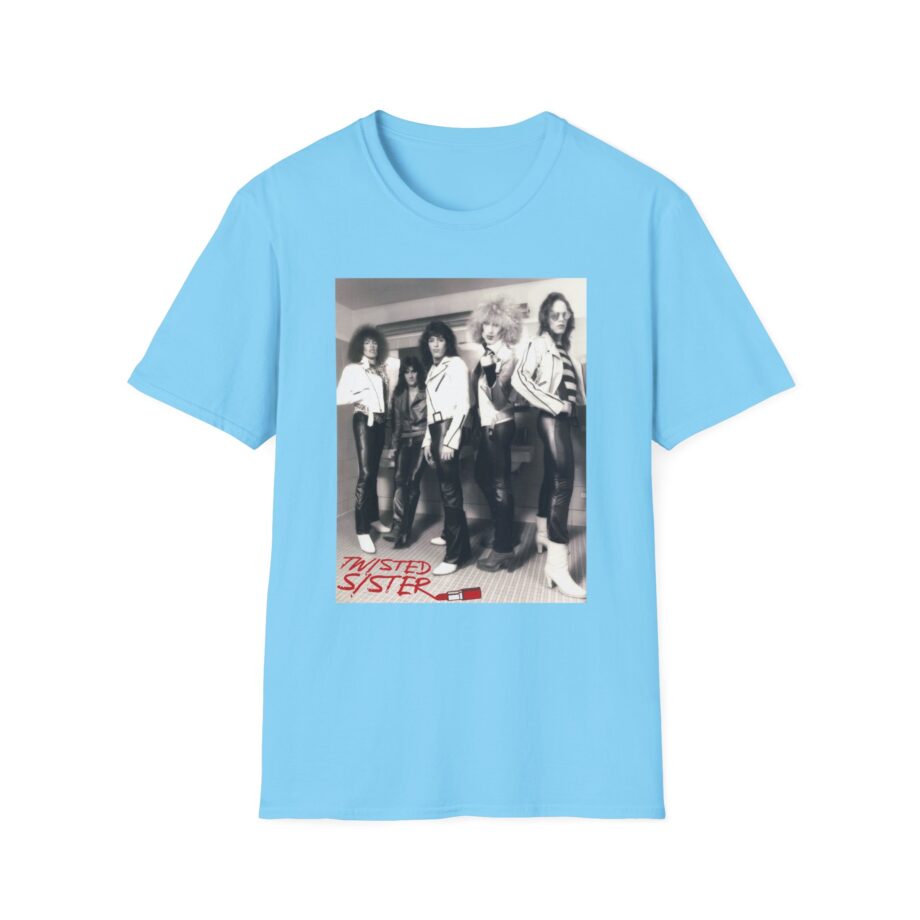 Twisted Sister Lipstick Unisex Softstyle T-shirt