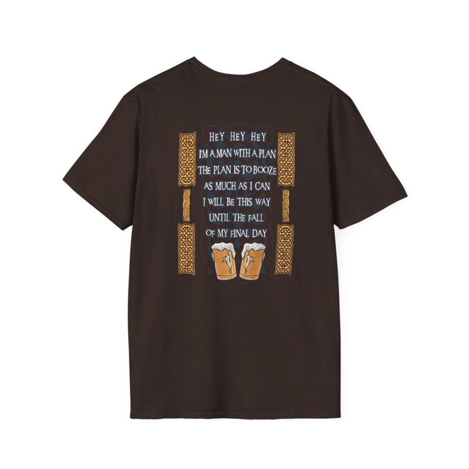 Korpiklaani a Man With a Plan Unisex Softstyle T-shirt