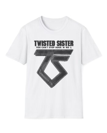 Twisted Sister Can't Stop Rock 'n' Roll Unisex Softstyle T-shirt