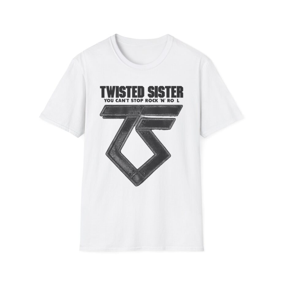 Twisted Sister Can't Stop Rock 'n' Roll Unisex Softstyle T-shirt