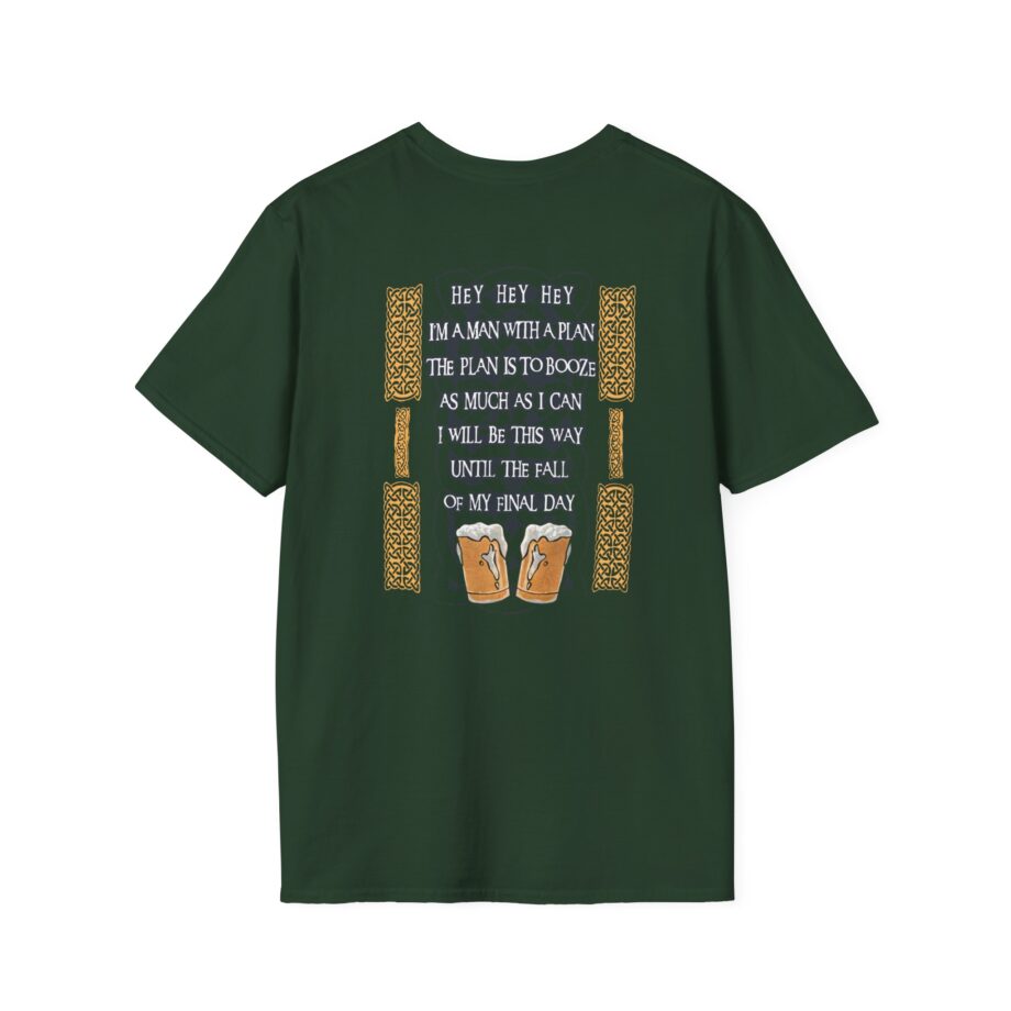 Korpiklaani a Man With a Plan Unisex Softstyle T-shirt