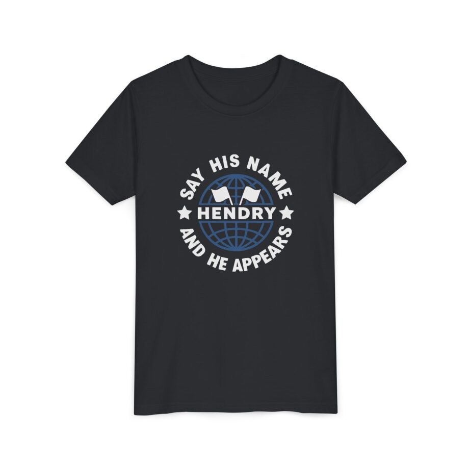 Say His Name Joe Hendry Youth Short Sleeve Tee