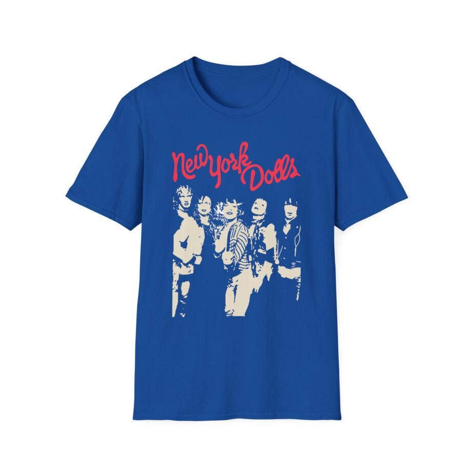 New York Dolls Trash Photo Unisex Softstyle T-shirt