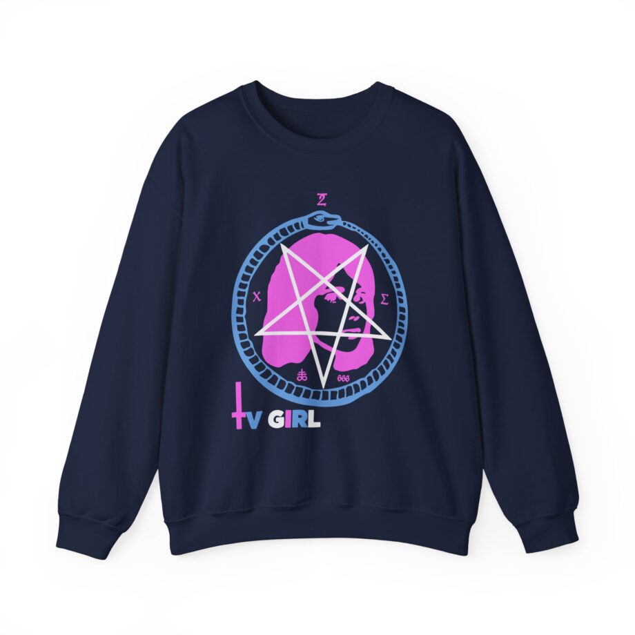 Tv Girl Unisex Heavy Blend Crewneck Sweatshirt