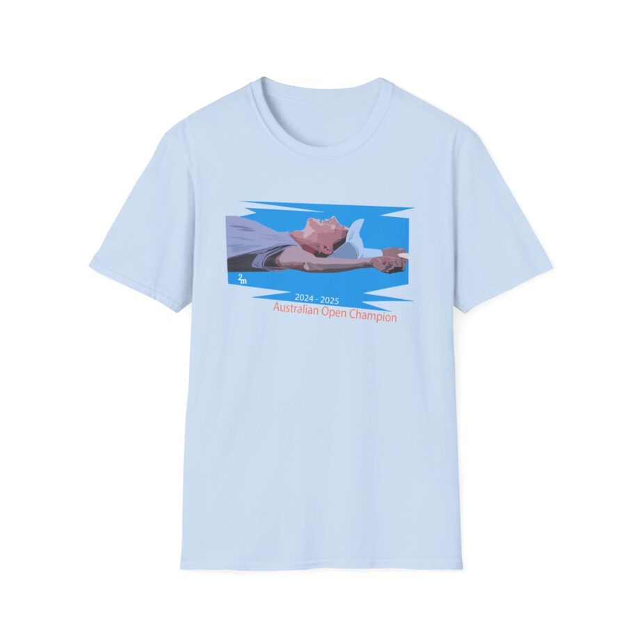 Jannik Sinner 2024-2025  Australian Open Champion Unisex Softstyle T-Shirt