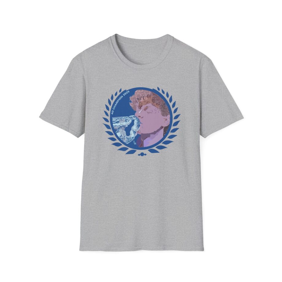 Jannik Sinner AO Champion 2025 Unisex Softstyle T-Shirt