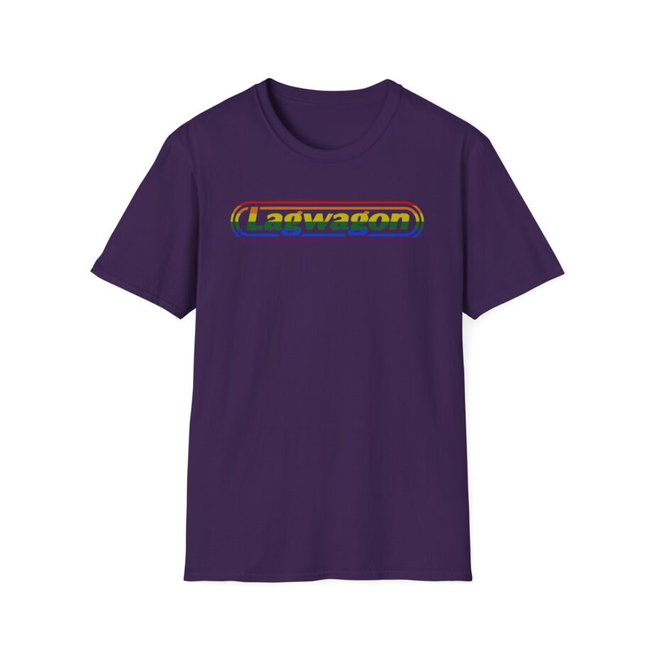Lagwagon Rainbow Bandaid Unisex Softstyle T-shirt