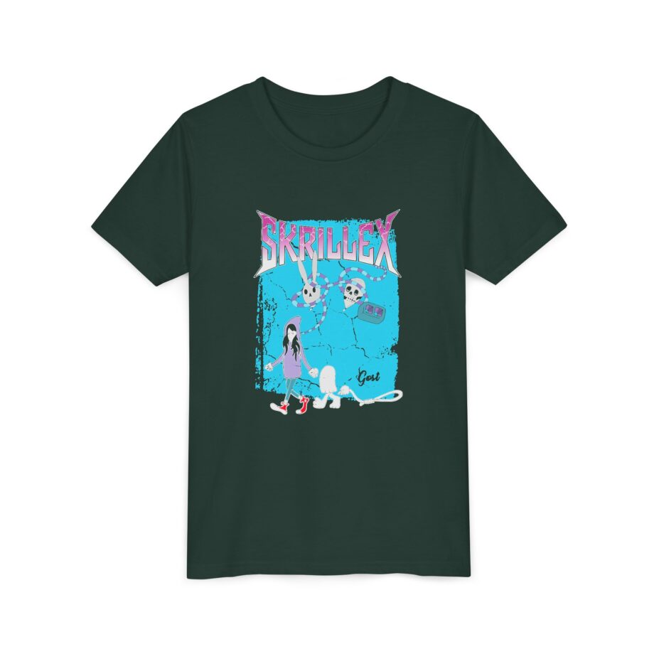Skrillex Gost Album Cover Youth Short Sleeve Tee