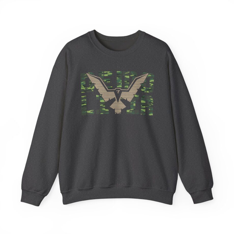 Eagle Emblem Unisex Heavy Blend Crewneck Sweatshirt