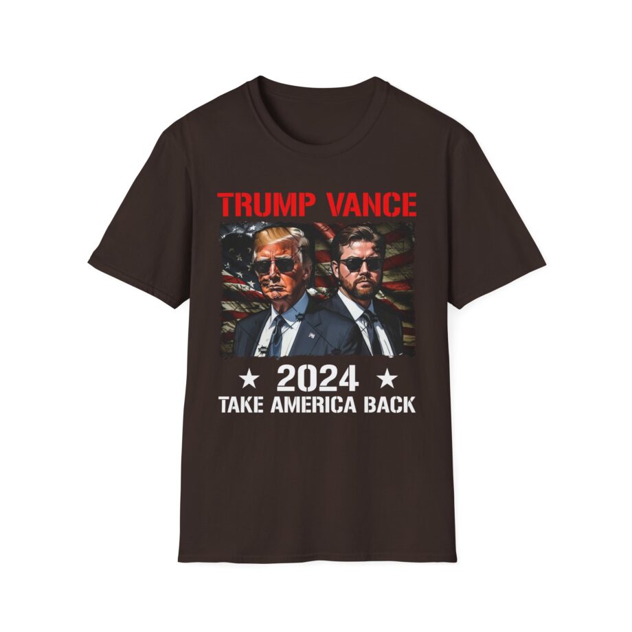Donald Trump J.d. Vance Take America Back Unisex Softstyle T-shirt