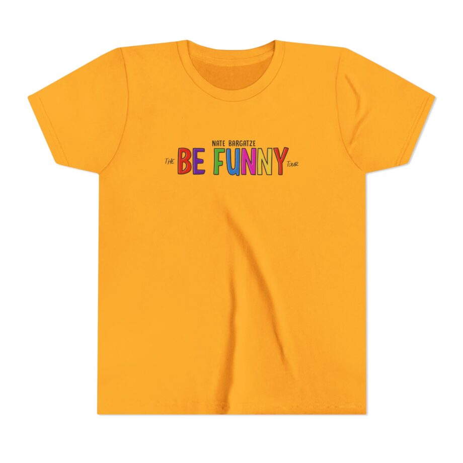 Nate Bargatze Big Dumb Eyes Tour Youth Short Sleeve Tee