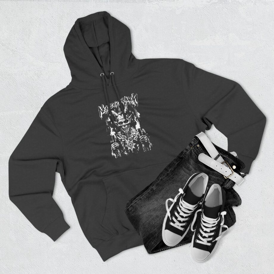 Nekrogoblikon Goblin Mode Sacrifice Three-Panel Fleece Hoodie