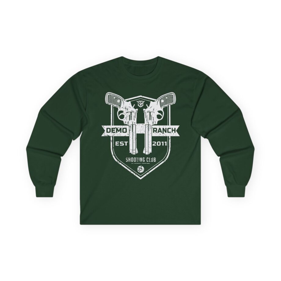 Demo Ranch Shooting Club Pocket Unisex Ultra Cotton Long Sleeve Tee