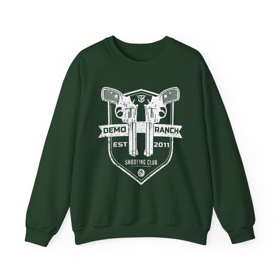 Demo Ranch Shooting Club Pocket Unisex Heavy Blend Crewneck Sweatshirt