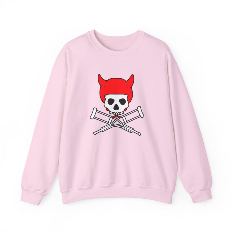 Jackass Camouflage Helmet Unisex Heavy Blend™ Crewneck Sweatshirt