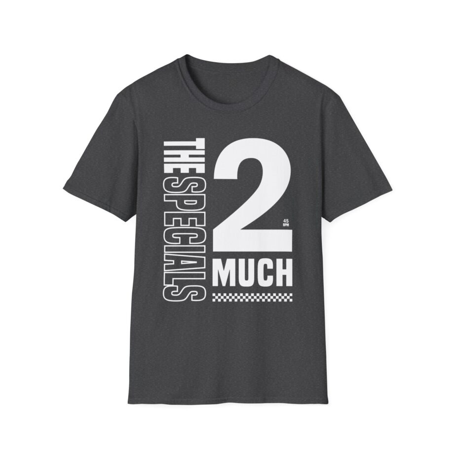 The Specials 2 Much 2 Young Unisex Softstyle T-Shirt