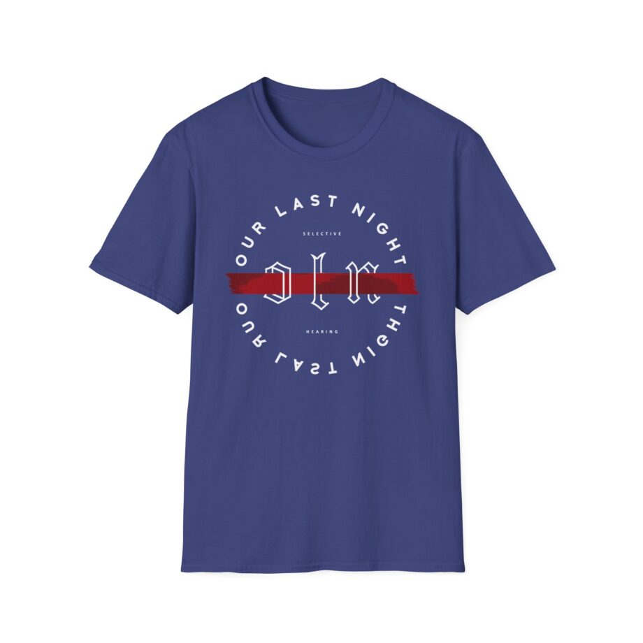 Our Last Night Strikethrough Unisex Softstyle T-shirt