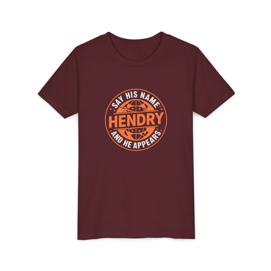 Say His Name Joe Hendry Youth Short Sleeve Tee