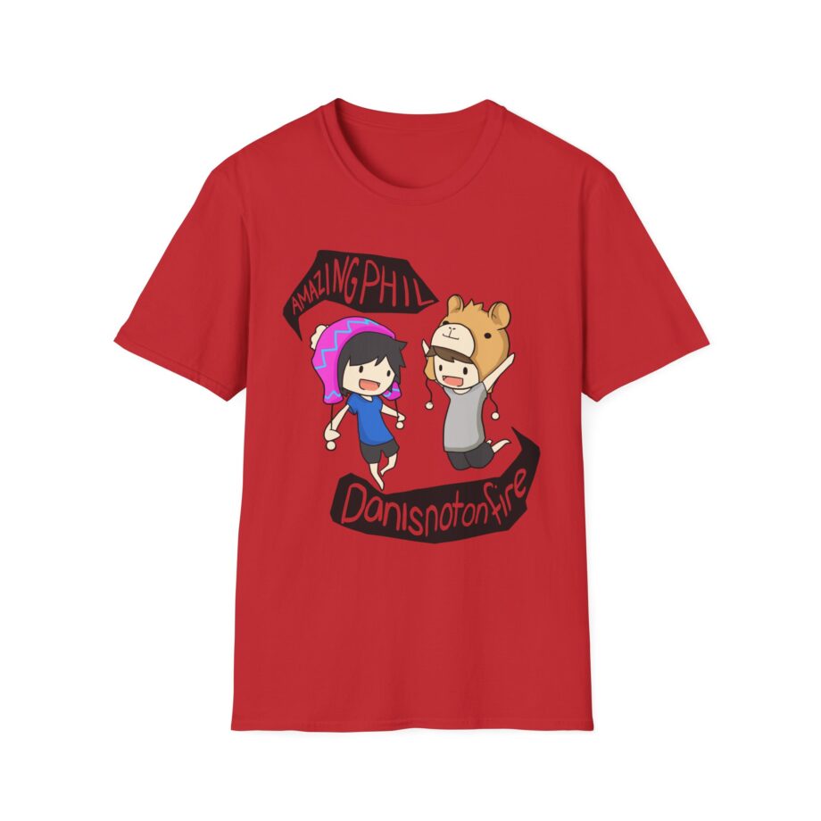 Dan and Phil Unisex Softstyle T-Shirt