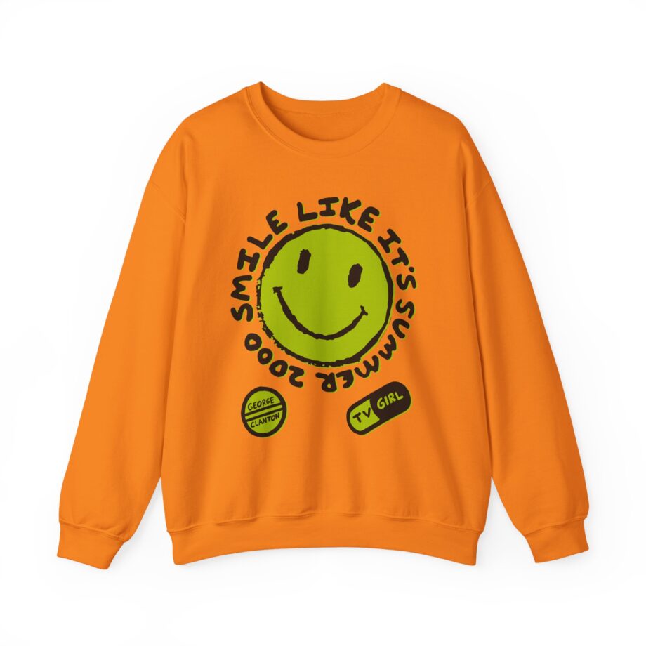 Tv Girl Smile Like It's Summer 2000 Unisex Heavy Blend Crewneck Sweatshirt