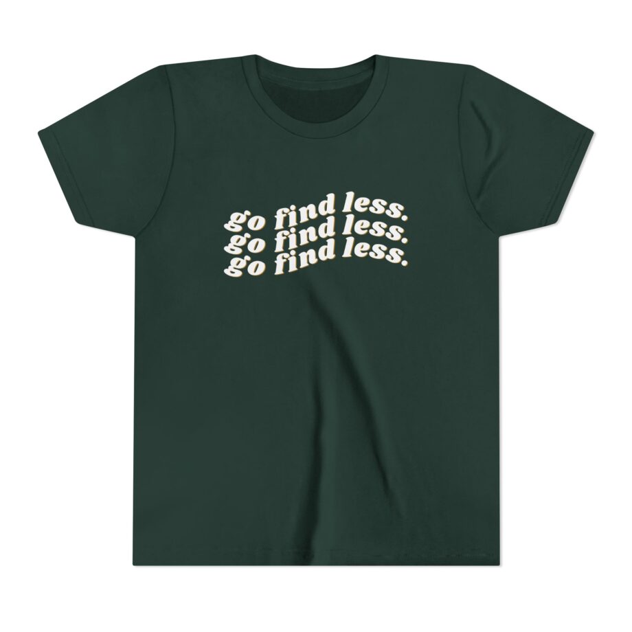 Elyse Myers Go Find Less Youth Short Sleeve Tee