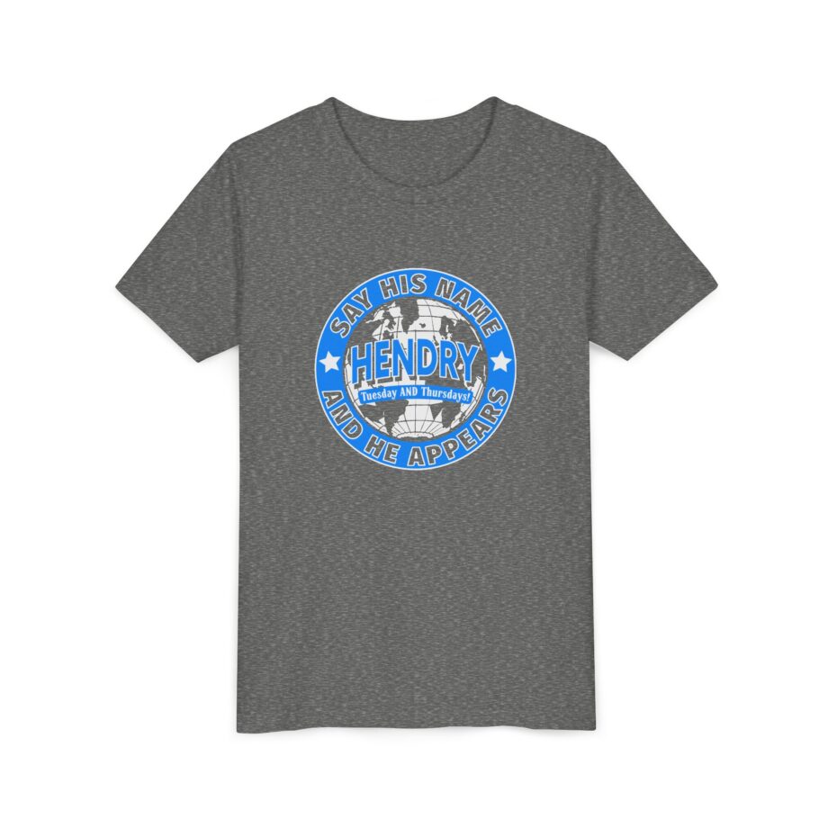 Say His Name Joe Hendry Youth Short Sleeve Tee