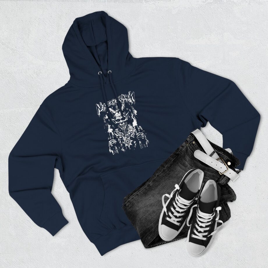 Nekrogoblikon Goblin Mode Sacrifice Three-Panel Fleece Hoodie
