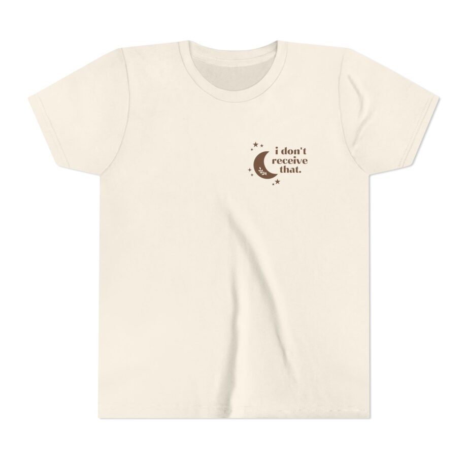 Elyse Myers I Don't Receive That Youth Short Sleeve Tee