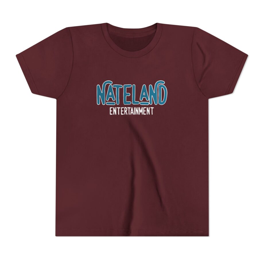 Nate Bargatze  Nateland Entertainment Youth Short Sleeve Tee
