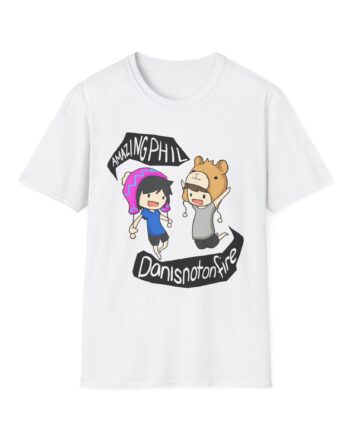 Dan and Phil Unisex Softstyle T-Shirt