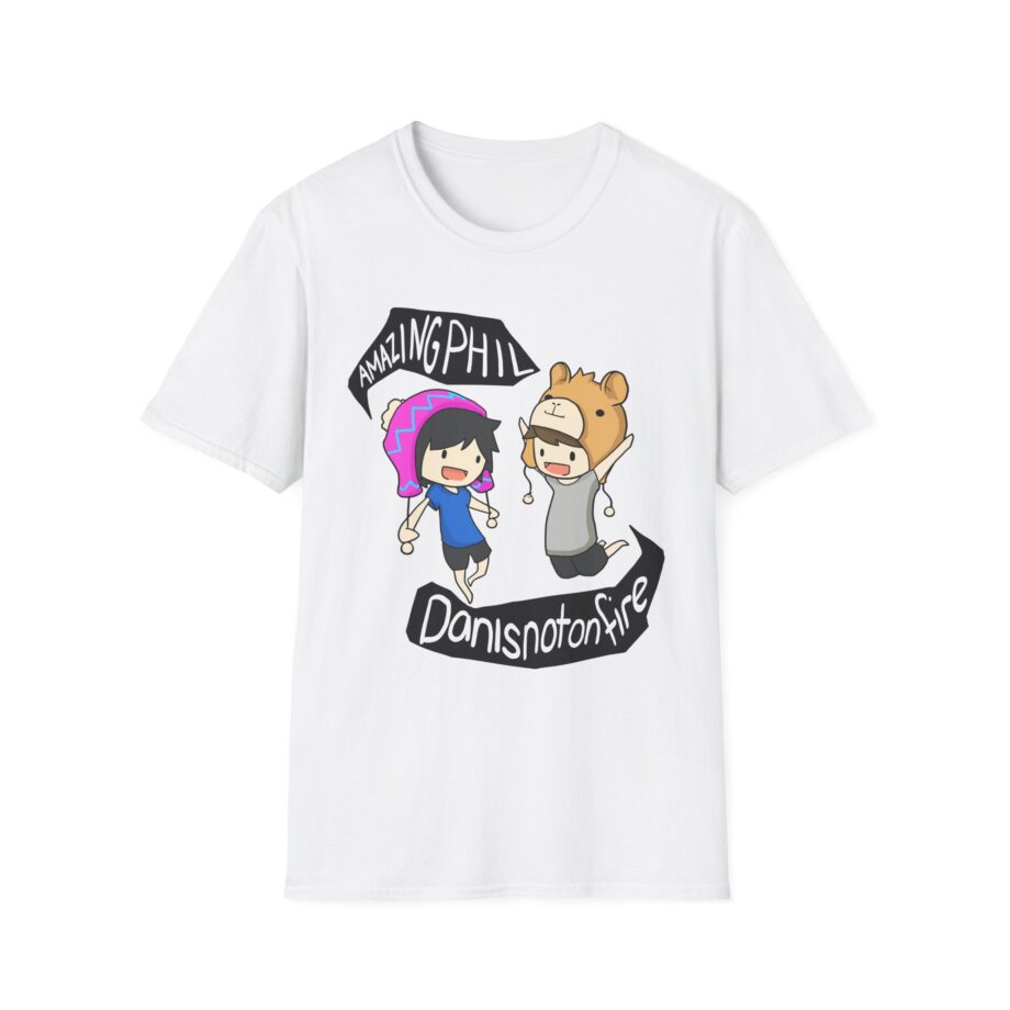 Dan and Phil Unisex Softstyle T-Shirt