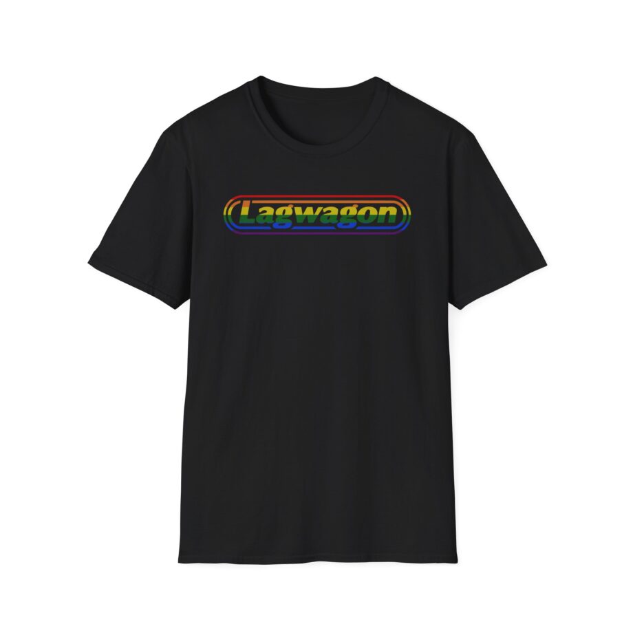 Lagwagon Rainbow Bandaid Unisex Softstyle T-shirt