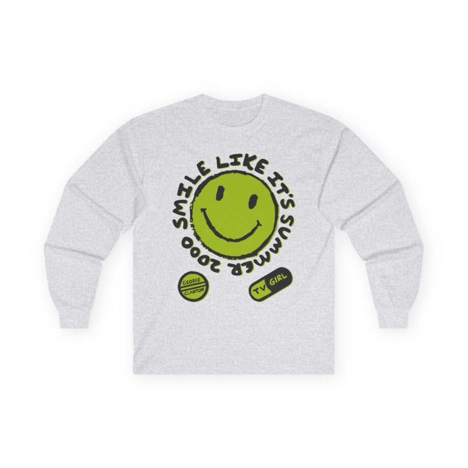 Tv Girl Smile Like It's Summer 2000 Unisex Ultra Cotton Long Sleeve Tee