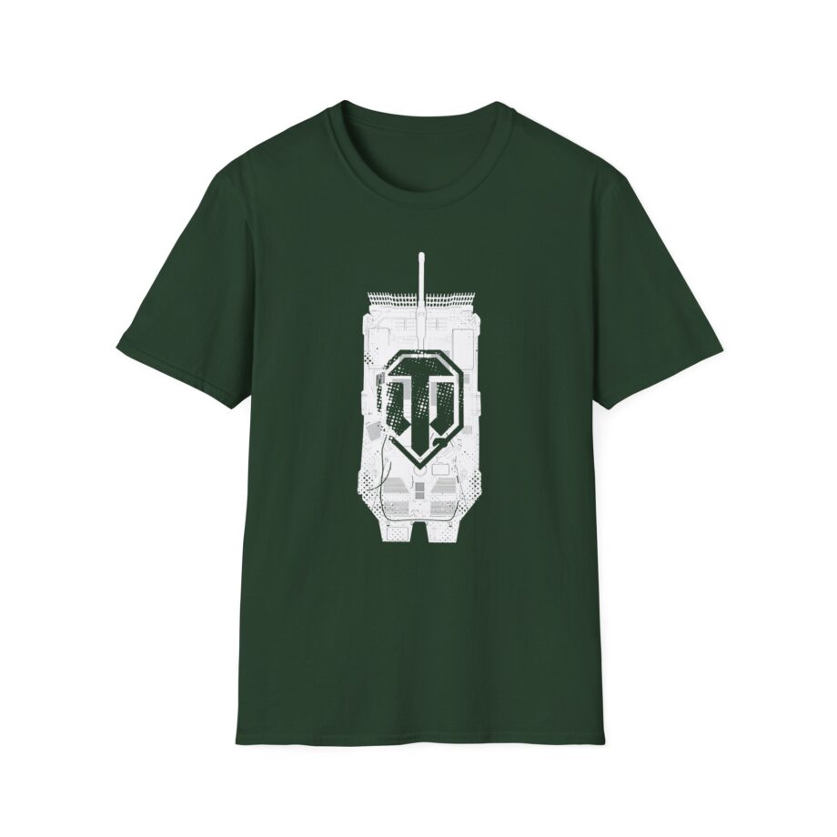 World of Tank Halftone Tank Unisex Softstyle T-Shirt