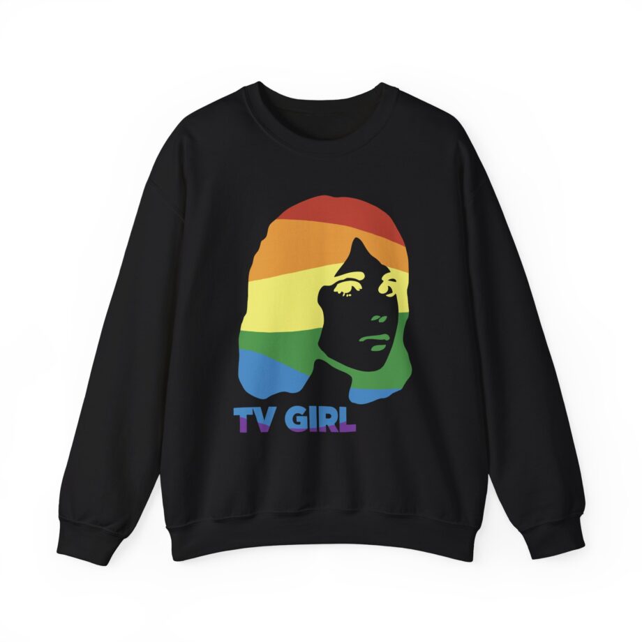 Tv Girl Unisex Heavy Blend Crewneck Sweatshirt