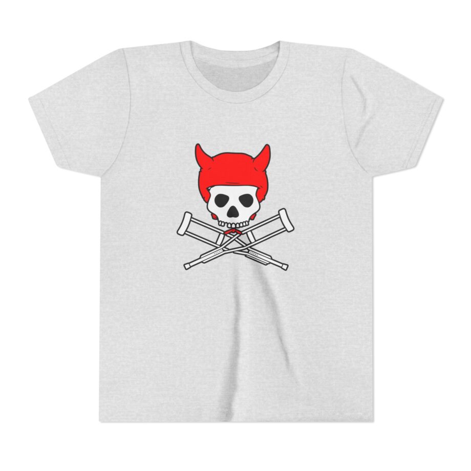 Jackass Camouflage Helmet Youth Short Sleeve Tee