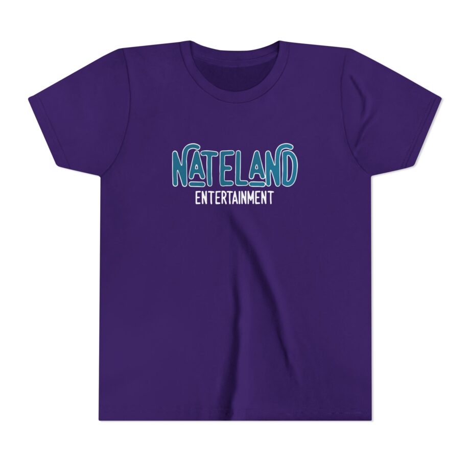 Nate Bargatze  Nateland Entertainment Youth Short Sleeve Tee