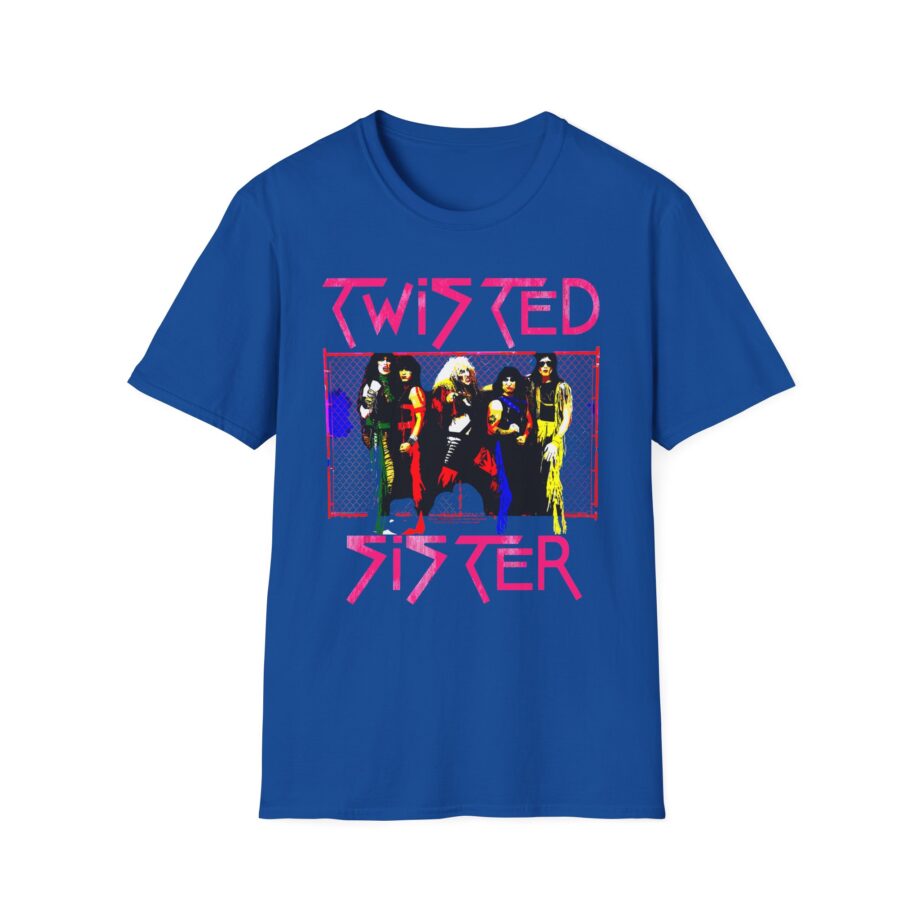 Vintage Group Photo Twisted Sister Unisex Softstyle T-shirt