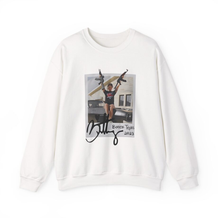 Roman Atwood Brittney in Texas Unisex Heavy Blend Crewneck Sweatshirt