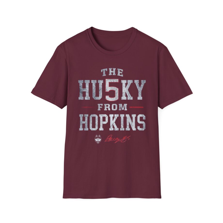 Paige Bueckers Hu5ky From Hopkins Unisex Softstyle T-shirt