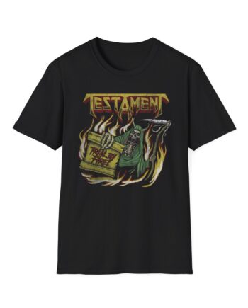 Testament Trial by Fire Unisex Softstyle T-Shirt