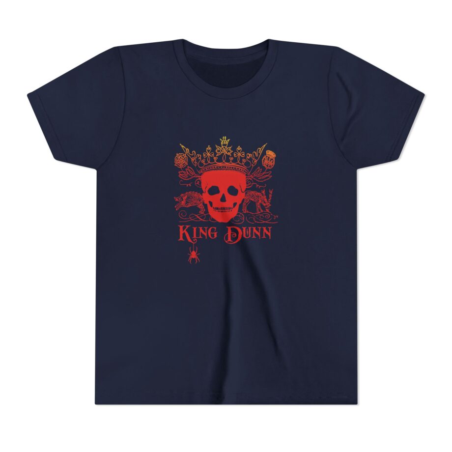 Melvins King Dunn Crown Skull Youth Short Sleeve Tee