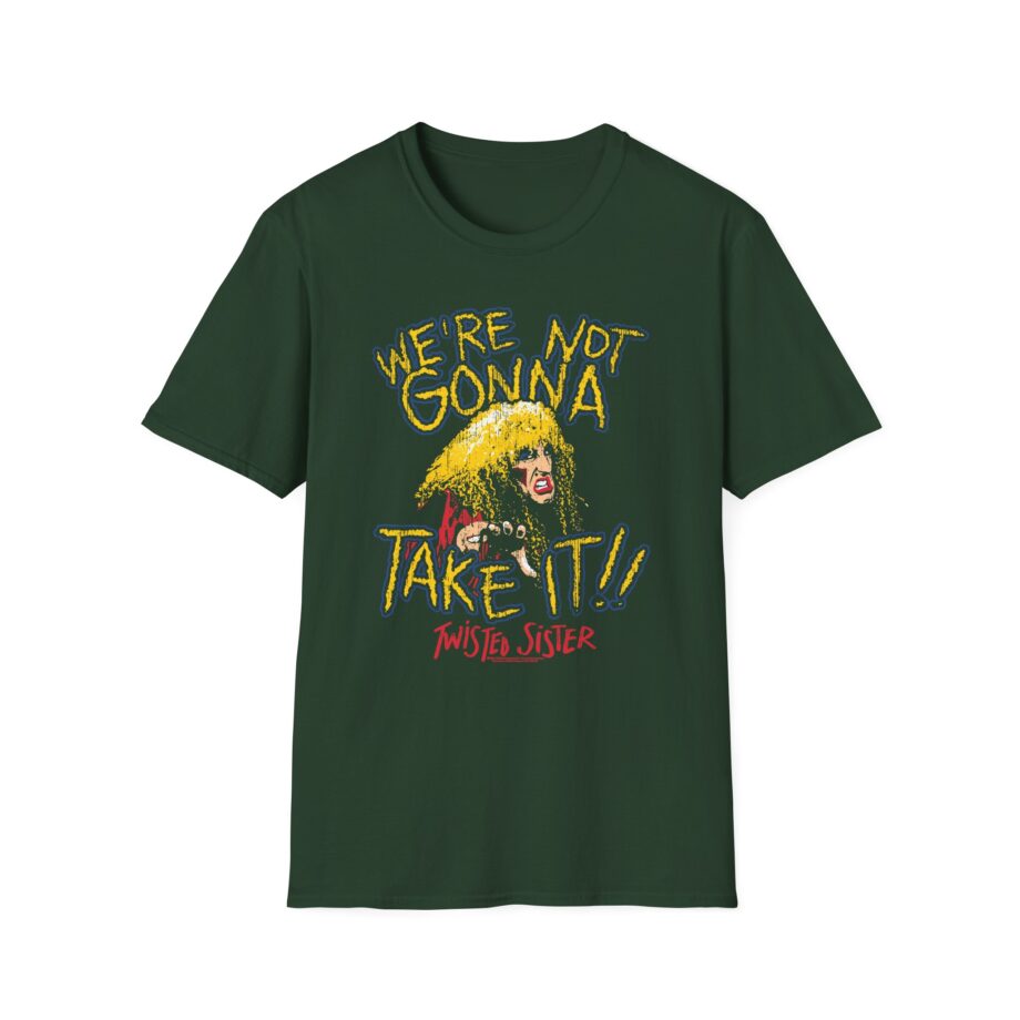 Twisted Sister We're Not Gonna Take It Unisex Softstyle T-shirt