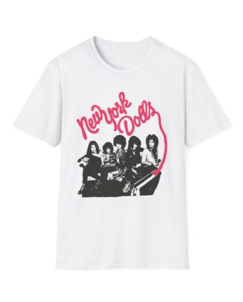 New York Dolls Lipstick Unisex Softstyle T-shirt