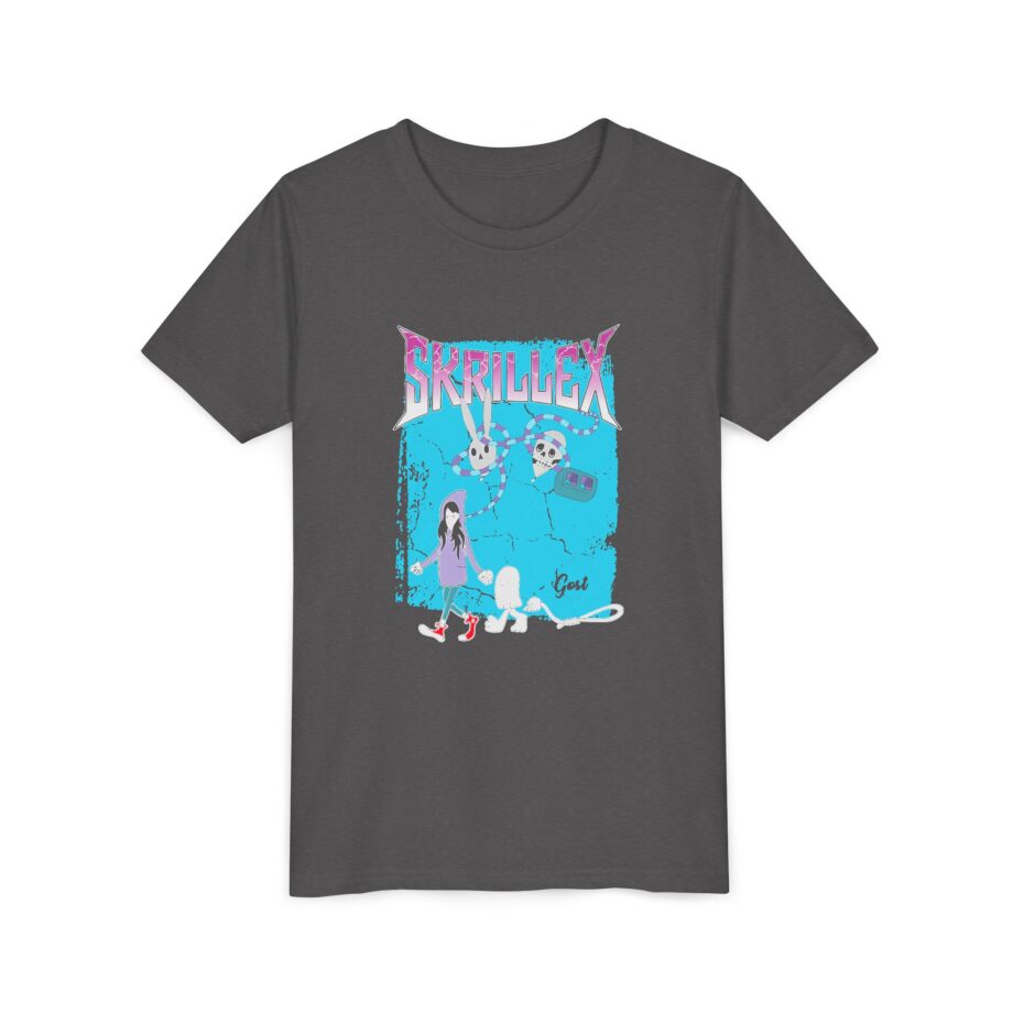 Skrillex Gost Album Cover Youth Short Sleeve Tee