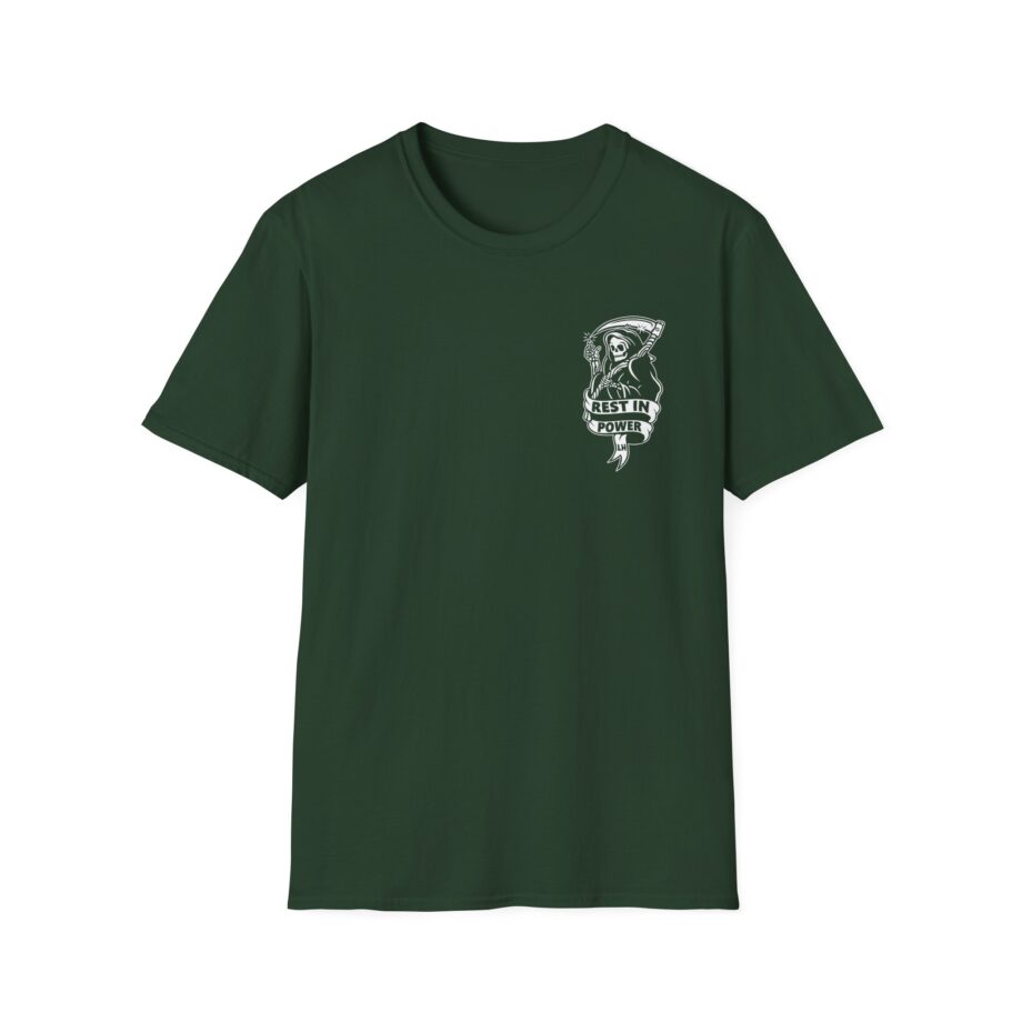Lionheart Rest in Power Unisex Softstyle T-shirt
