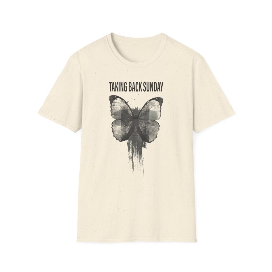 Taking Back Sunday Butterfly Unisex Softstyle T-shirt