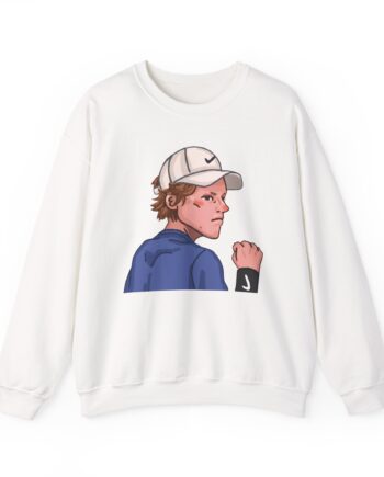Jannik Sinner Unisex Heavy Blend Crewneck Sweatshirt