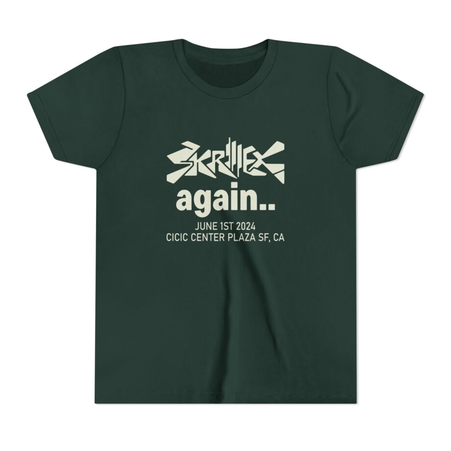 Skrillex Fred Again Civic Center Youth Short Sleeve Tee