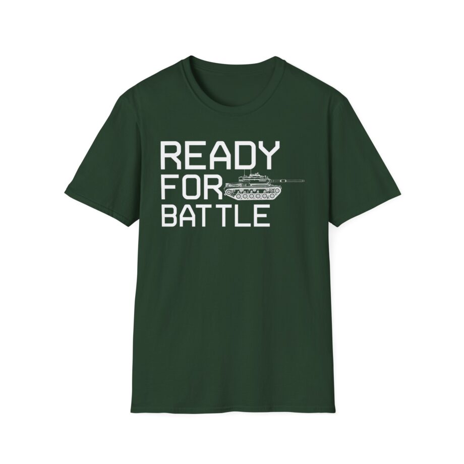 World of Tank Ready for Battle Unisex Softstyle T-Shirt